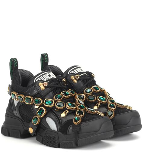 gucci women's sneakers embellished|gucci sneakers australia.